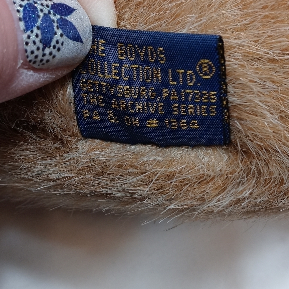 The Boyds Collection 1990-1993 faux hair stuffed animal - Picture 4 of 11